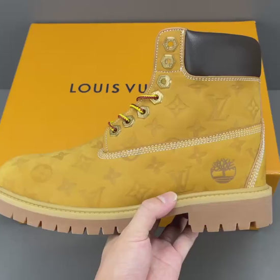 LOUIS VUITTON x TIMBERLAND ANKLE BOOTS - Prime Reps