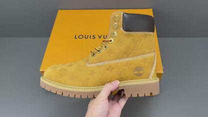 LOUIS VUITTON x TIMBERLAND ANKLE BOOTS - Prime Reps