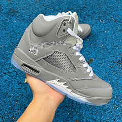 Jordan 5 wolf grey