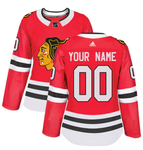 CUSTOM CHICAGO BLACKHAWKS NHL JERSEY