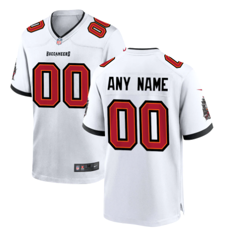 CUSTOM TAMPA BAY BUCCANEERS NFL JERSEY