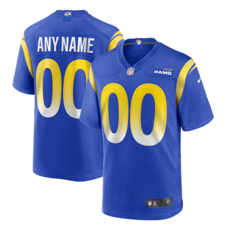 CUSTOM LOS ANGELES RAMS NFL JERSEY