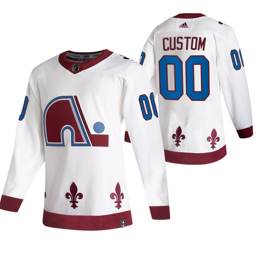 CUSTOM COLORADO AVALANCHE NHL JERSEY