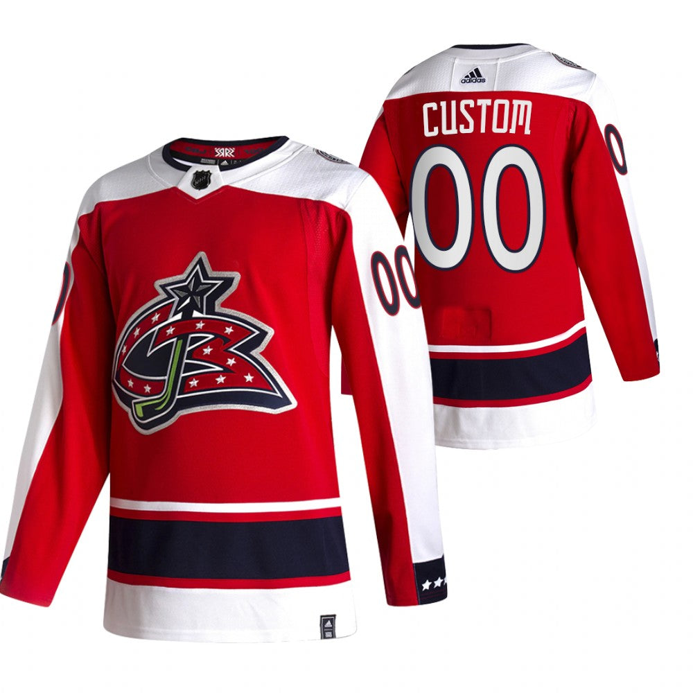 CUSTOM COLUMBUS BLUE JACKETS NHL JERSEY