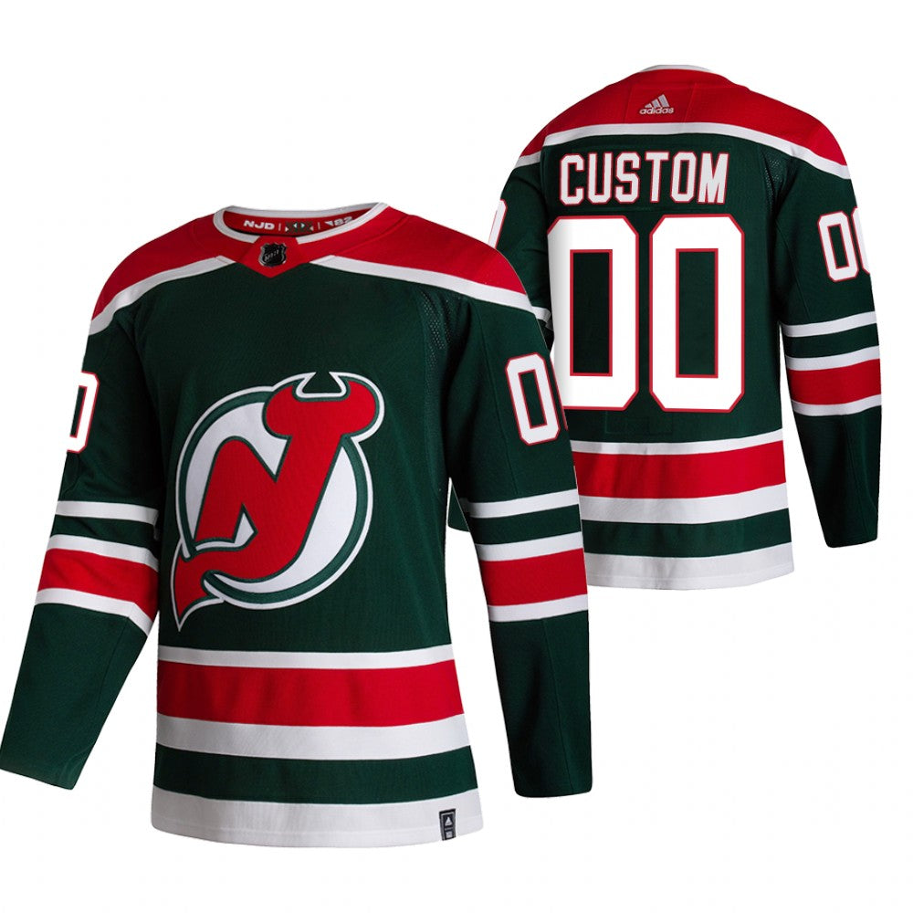 CUSTOM NEW JERSEY DEVILS NHL JERSEY