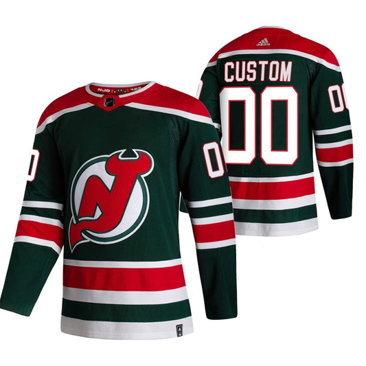 CUSTOM NEW JERSEY DEVILS NHL JERSEY