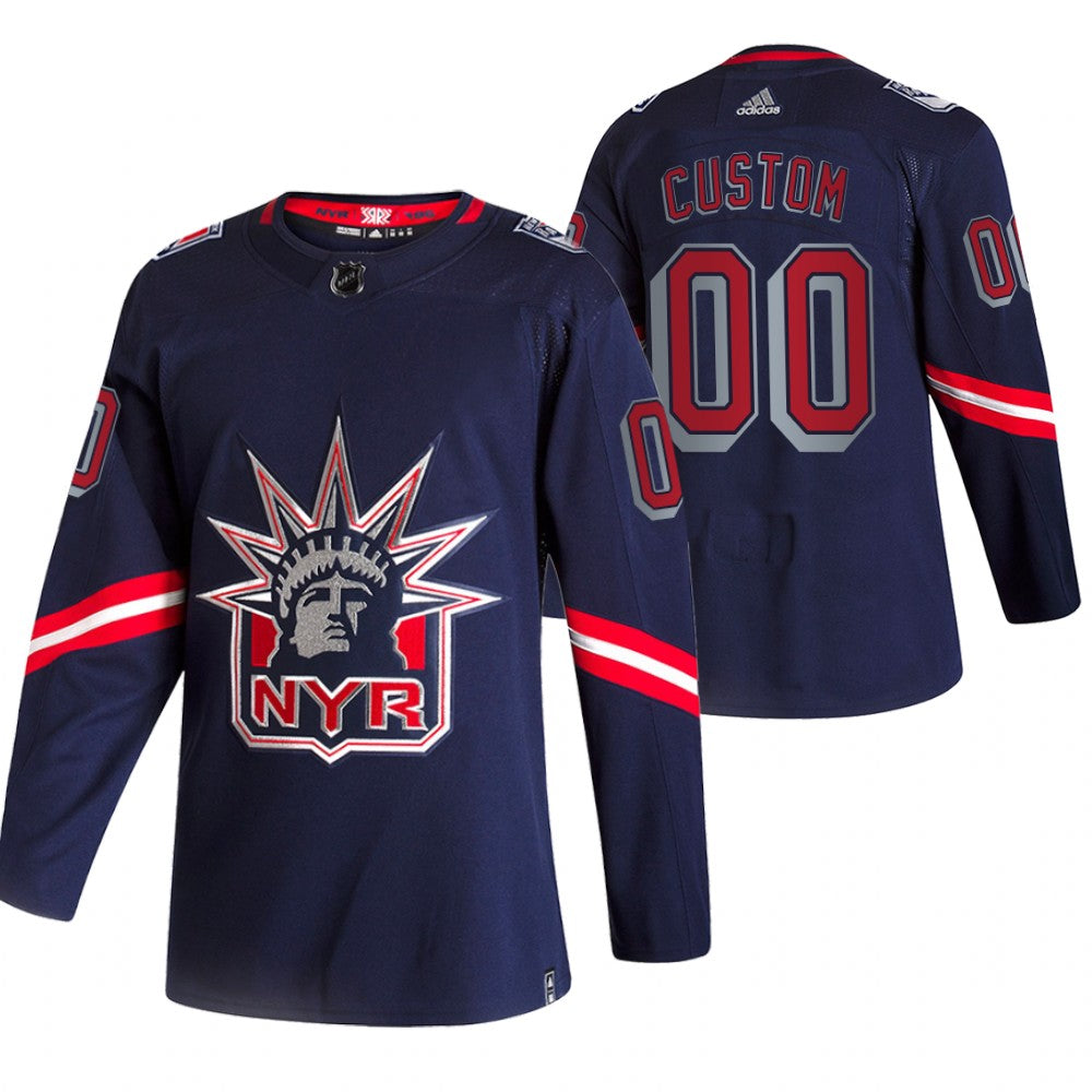 CUSTOM NEW YORK RANGERS NHL JERSEY