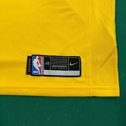LeBron jersey, Lakers Icon Edition, classic design, player name and number, iconic colors, authentic NBA product, breathable fabric, game-day apparel, collector's item, Lakers fan merchandise.