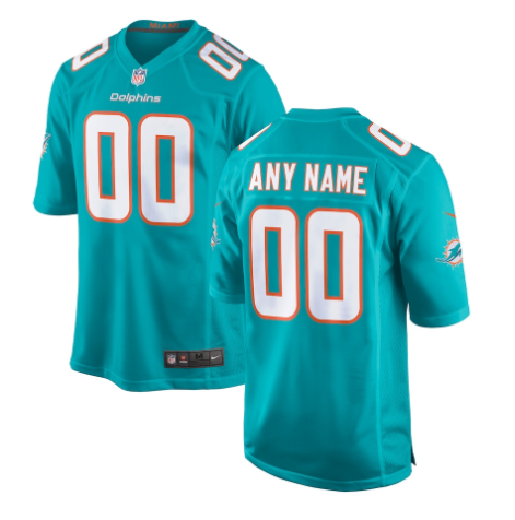 CUSTOM MIAMI DOLPHINS NFL JERSEY