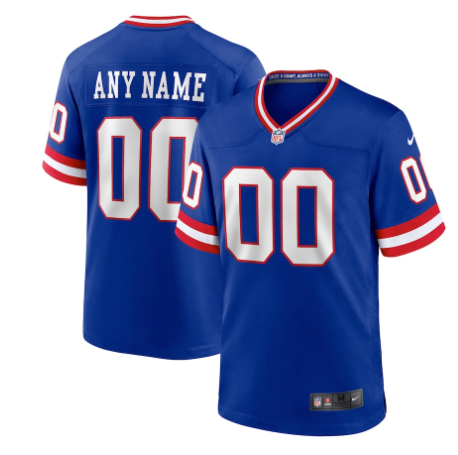 CUSTOM NEW YORK GIANTS NFL JERSEY