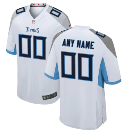 CUSTOM TENNESSEE TITANS NFL JERSEY