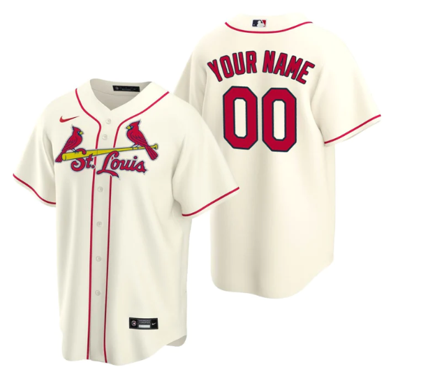 CUSTOM ST. LOUIS CARDINALS MLB JERSEY