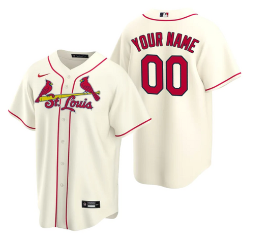 CUSTOM ST. LOUIS CARDINALS MLB JERSEY