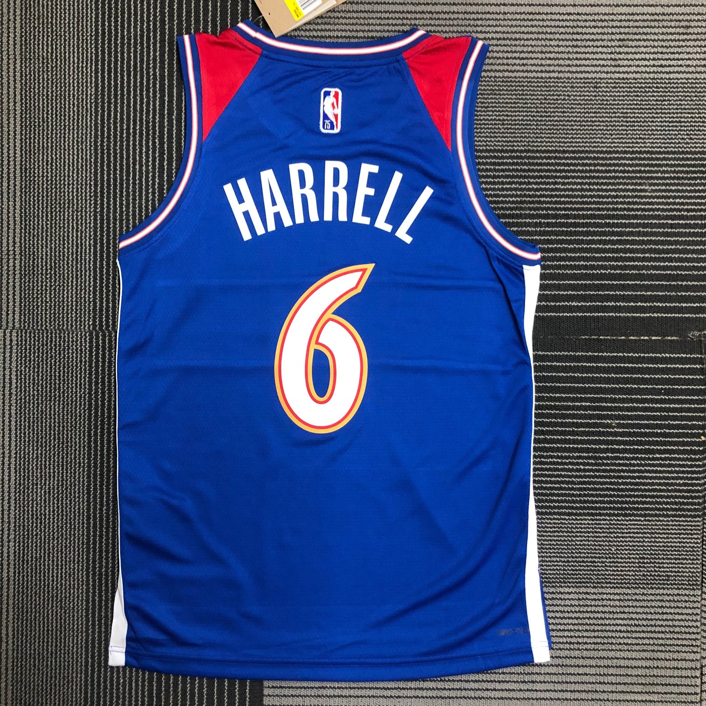 Montrezl Harrell, Washington Wizards, City Edition Jersey, Basketball, Vibrant Design, City Pride, High-Quality Craftsmanship, Wizards Fan Must-Have, Authentic Design, Community Tribute