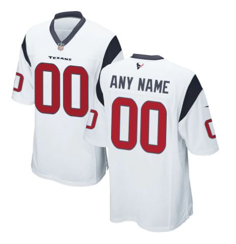 CUSTOM HOUSTON TEXANS NFL JERSEY