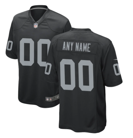 CUSTOM LAS VEGAS RAIDERS NFL JERSEY