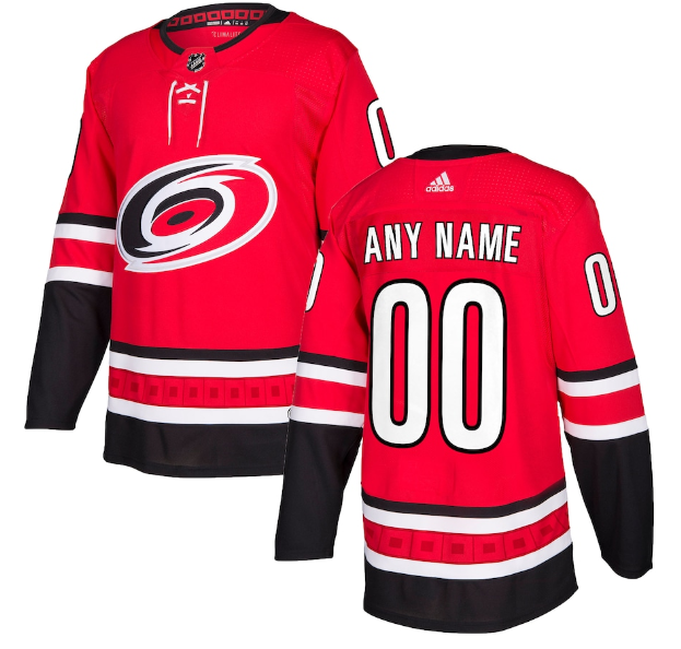 CUSTOM CAROLINA HURRICANES NHL JERSEY