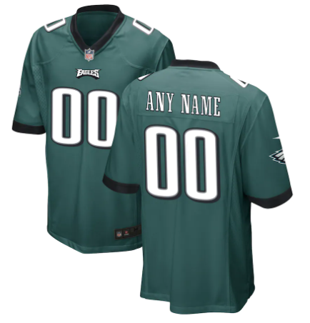 CUSTOM PHILADELPHIA EAGLES NFL JERSEY