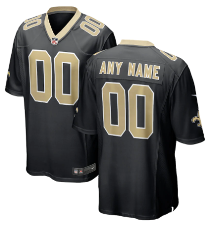 CUSTOM NEW ORLEANS SAINTS NFL JERSEY