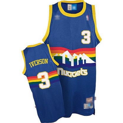 ALLEN IVERSON DENVER NUGGETS THROWBACK JERSEY - Prime Reps