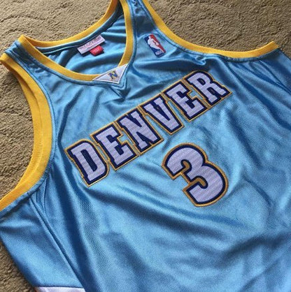 ALLEN IVERSON DENVER NUGGETS THROWBACK JERSEY - Prime Reps