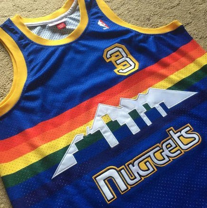 ALLEN IVERSON DENVER NUGGETS THROWBACK JERSEY - Prime Reps