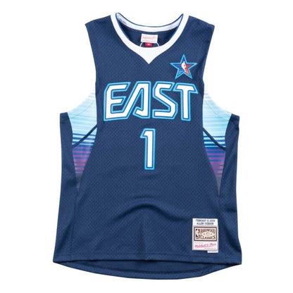 ALLEN IVERSON DETROIT PISTONS 2009 ALL-STAR EAST JERSEY - Prime Reps