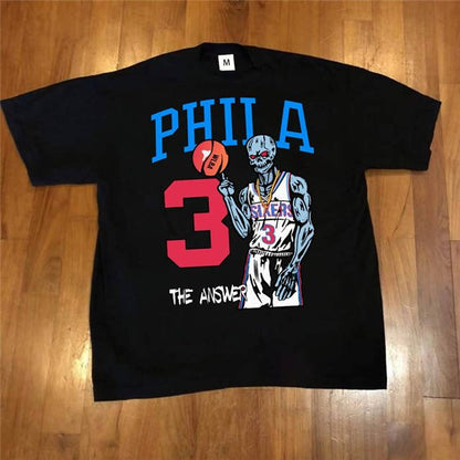 ALLEN IVERSON PHILADELPHIA 76ERS #3 GRAPHIC T-SHIRT - Prime Reps