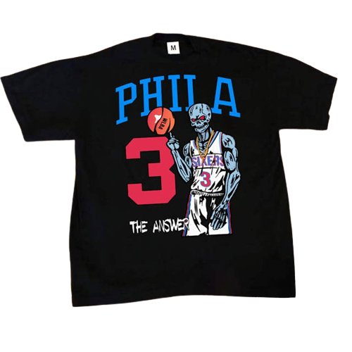 ALLEN IVERSON PHILADELPHIA 76ERS #3 GRAPHIC T-SHIRT - Prime Reps