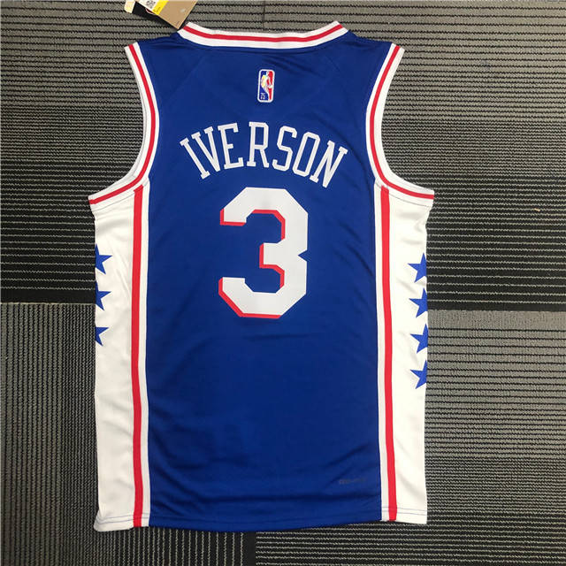 ALLEN IVERSON PHILADELPHIA 76ERS ICON JERSEY - Prime Reps