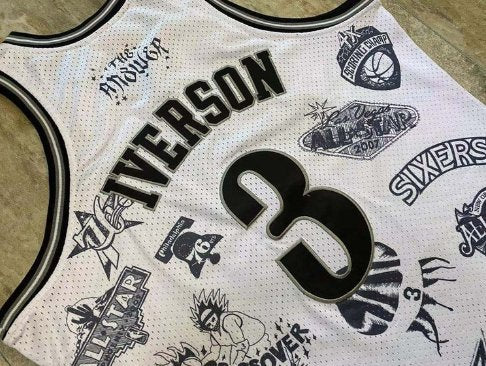 ALLEN IVERSON PHILADELPHIA 76ERS JERSEY - Prime Reps