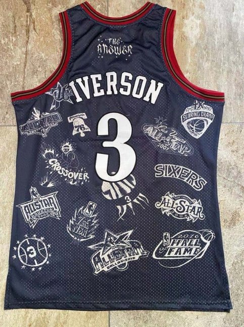ALLEN IVERSON PHILADELPHIA 76ERS JERSEY - Prime Reps