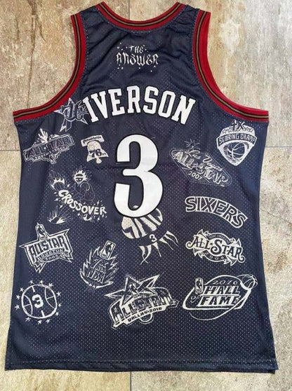ALLEN IVERSON PHILADELPHIA 76ERS JERSEY - Prime Reps