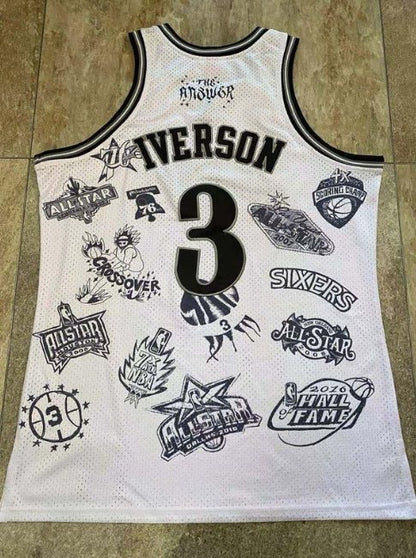 ALLEN IVERSON PHILADELPHIA 76ERS JERSEY - Prime Reps
