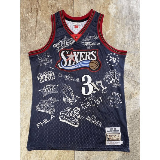ALLEN IVERSON PHILADELPHIA 76ERS JERSEY - Prime Reps