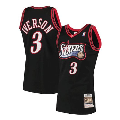 ALLEN IVERSON PHILADELPHIA 76ERS THROWBACK JERSEY - Prime Reps