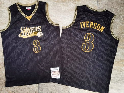 ALLEN IVERSON PHILADELPHIA 76ERS THROWBACK JERSEY - Prime Reps