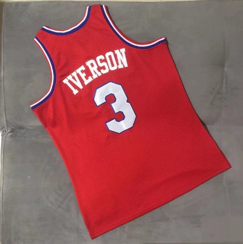 ALLEN IVERSON PHILADELPHIA 76ERS THROWBACK JERSEY - Prime Reps