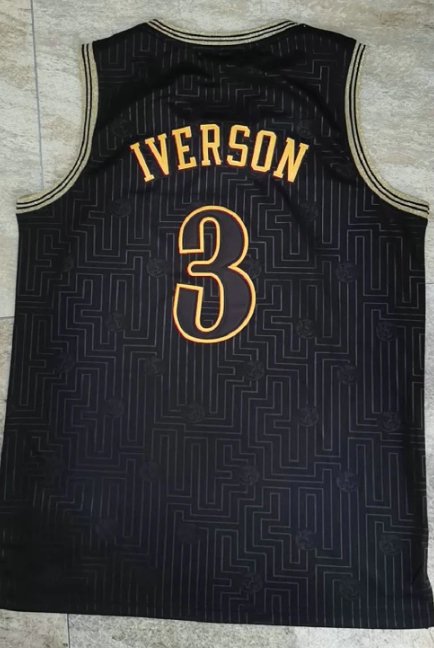 ALLEN IVERSON PHILADELPHIA 76ERS THROWBACK JERSEY - Prime Reps