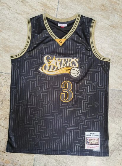 ALLEN IVERSON PHILADELPHIA 76ERS THROWBACK JERSEY - Prime Reps
