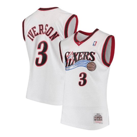 ALLEN IVERSON PHILADELPHIA 76ERS THROWBACK JERSEY - Prime Reps