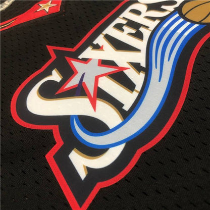 ALLEN IVERSON PHILADELPHIA 76ERS WOMEN'S CROP TOP THROWBACK JERSEY - Prime Reps
