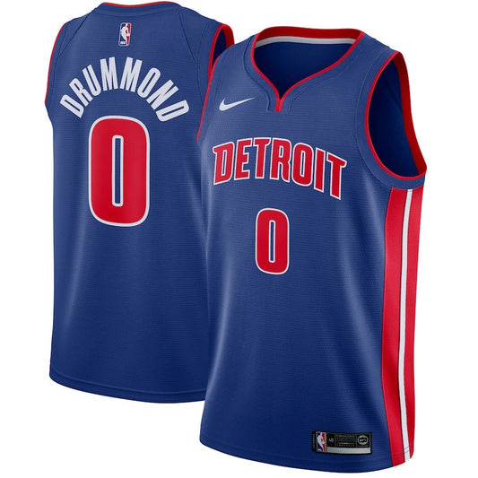 ANDRE DRUMMOND DETROIT PISTONS ICON JERSEY - Prime Reps