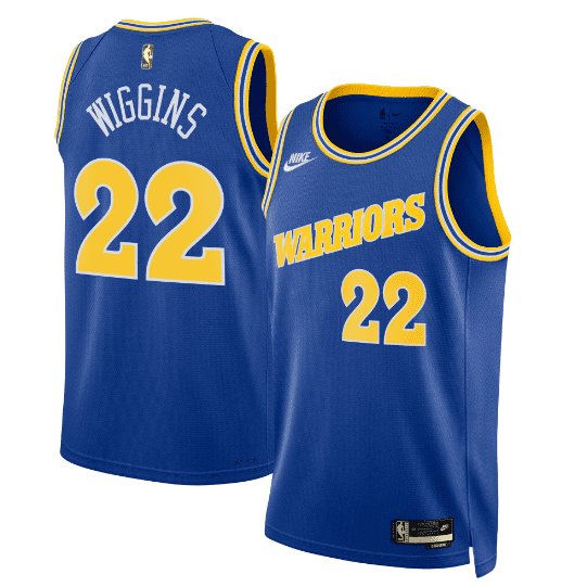 ANDREW WIGGINS GOLDEN STATE WARRIORS 2022-23 CLASSIC JERSEY - Prime Reps