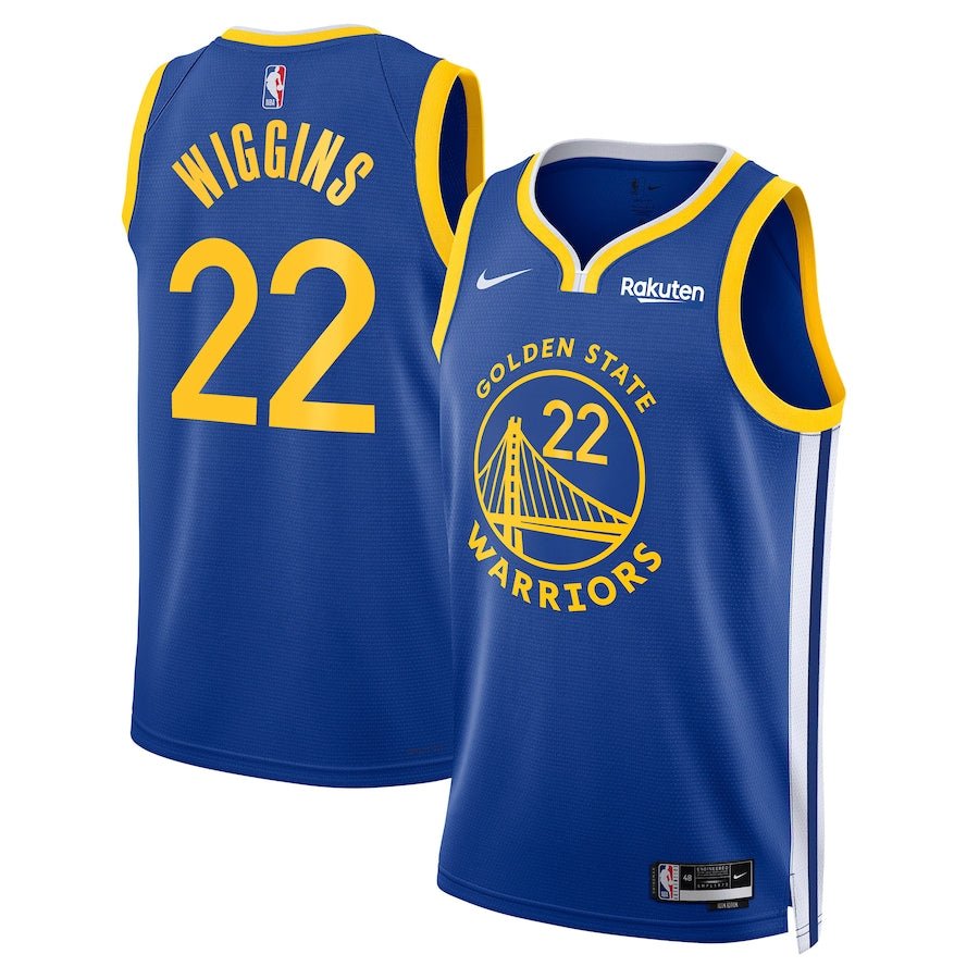ANDREW WIGGINS GOLDEN STATE WARRIORS ICON JERSEY - Prime Reps