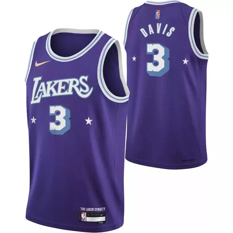 ANTHONY DAVIS LOS ANGELES LAKERS 2021-22 CITY EDITION JERSEY - Prime Reps