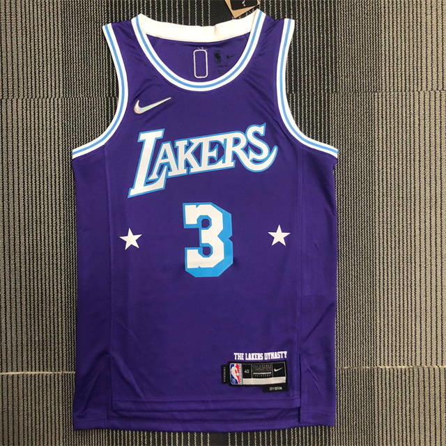 ANTHONY DAVIS LOS ANGELES LAKERS 2021-22 CITY EDITION JERSEY - Prime Reps