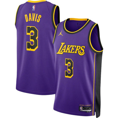 ANTHONY DAVIS LOS ANGELES LAKERS 2022-23 STATEMENT JERSEY - Prime Reps