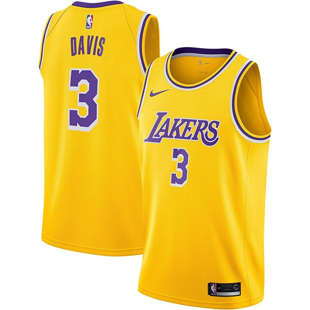 ANTHONY DAVIS LOS ANGELES LAKERS ICON JERSEY - Prime Reps