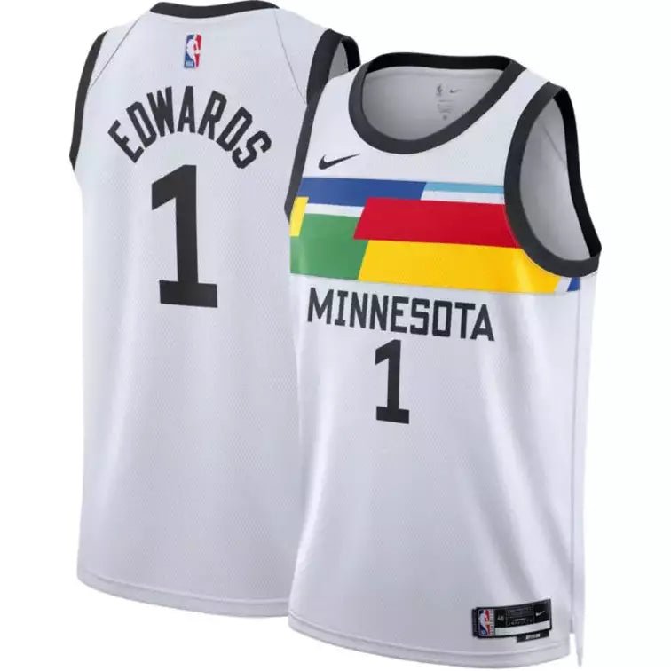 ANTHONY EDWARDS MINNESOTA TIMBERWOLVES 2022-23 CITY EDITION JERSEY - Prime Reps